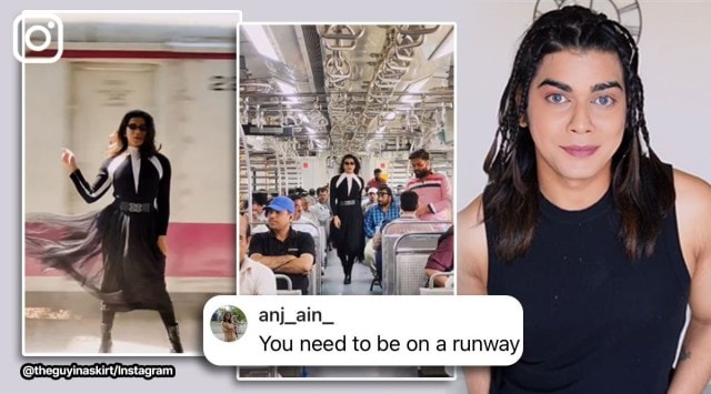 Shivam Bhardwaj becomes showstopper on Mumbai train