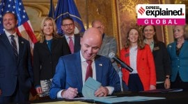Spencer Cox signs two social media regulation bills on Thursday, March 23, 2023.