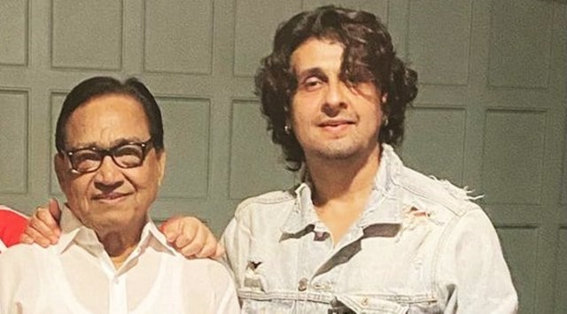 Singer Sonu Nigam and Agamkumar Nigam