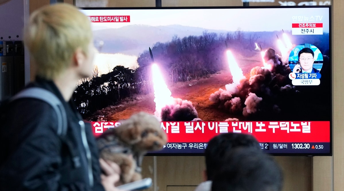 North Korea Launches Ballistic Missile Toward Sea World News The