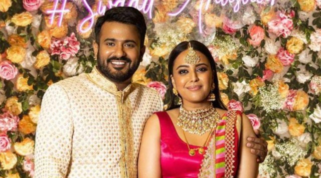 Swara Bhasker- Fahad Ahmad reception