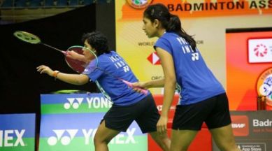 The Indian women's doubles pairing of Gayatri Gopichand Pullela and Treesa Jolly entered their second successive semi-finals of the All England Championships