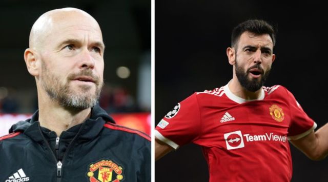 "I think he showed big personality by giving this performance on Thursday, leading the team, so it was brilliant," Ten Hag told reporters ahead of Sunday's Premier League clash against relegation-threatened Southampton.