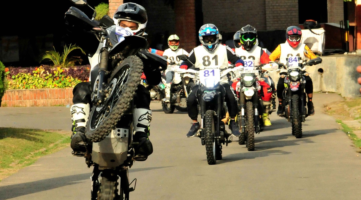 Two Wheeler Rally SJOBA rally to start with 22 on 4-wheelers, 53 on two-wheelers ...