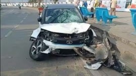 CEO killed, accidnent, SUV accidents in India, Mumbai road accident, Indian Express, Indian Express News