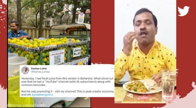 This juice vendor in Bengaluru has his own YouTube channel