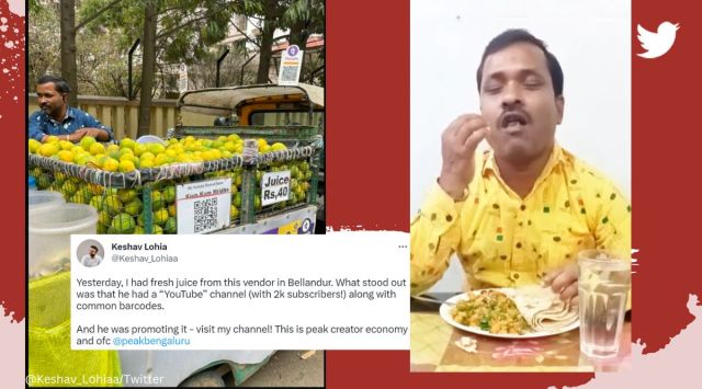 This juice vendor in Bengaluru has his own YouTube channel