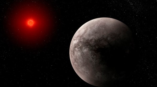 trappist 1b planet illustration
