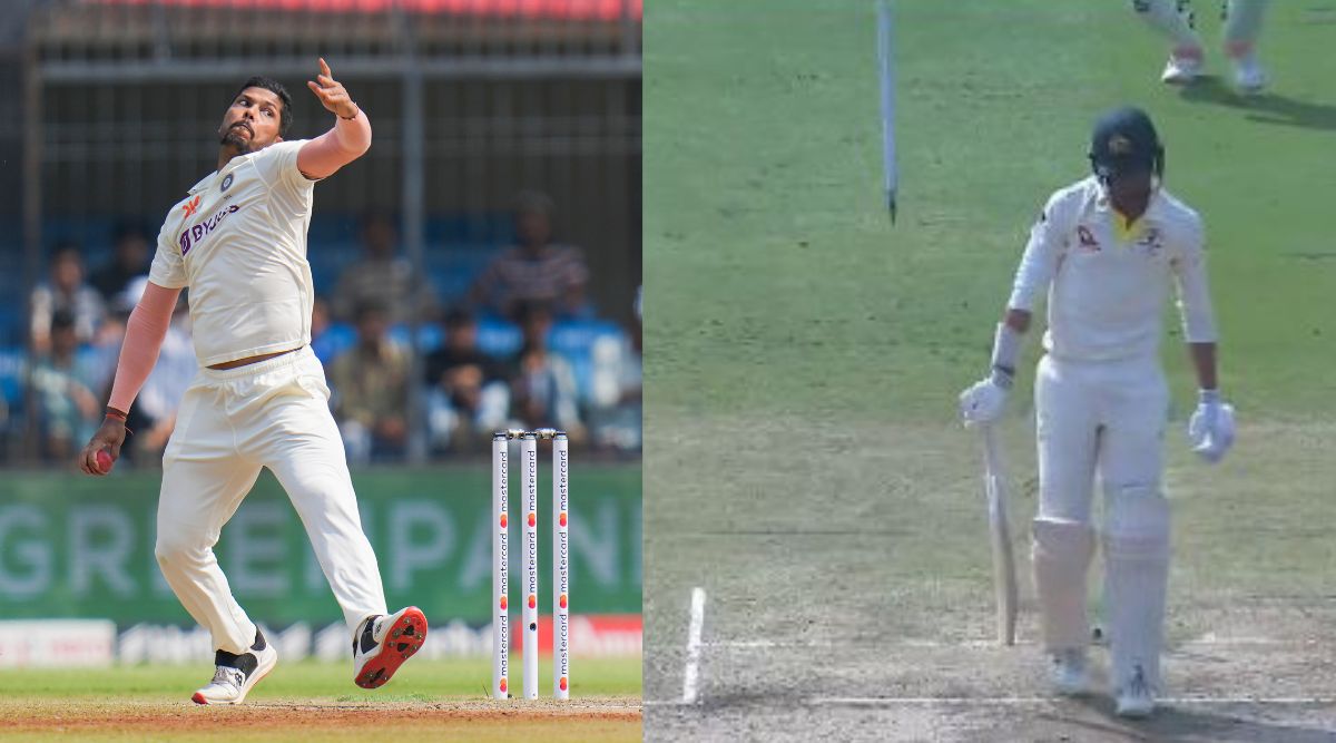 Watch: Umesh Yadav sends Mitchell Starc’s offstump cartwheeling as his ...