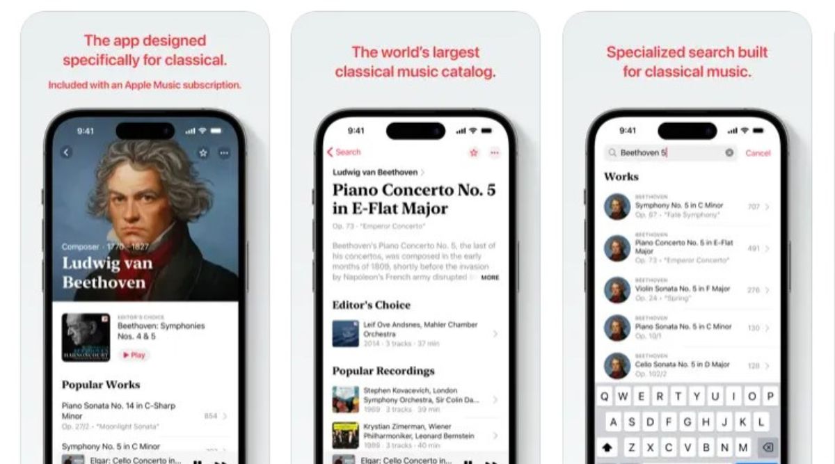 Apple Music Classical akan diluncurkan pada 28 Maret, dan aplikasinya sekarang tersedia untuk pre-order