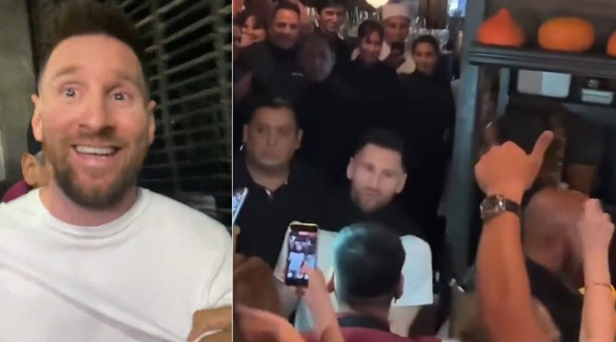 «Vamos Campeón»: mira a los hinchas argentinos abuchear a Lionel Messi afuera de un restaurante italiano en Florida