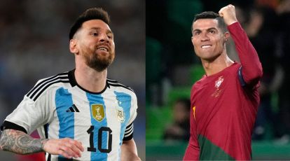 QATAR 2022: Cristiano Ronaldo, Lionel Messi team up for Louis