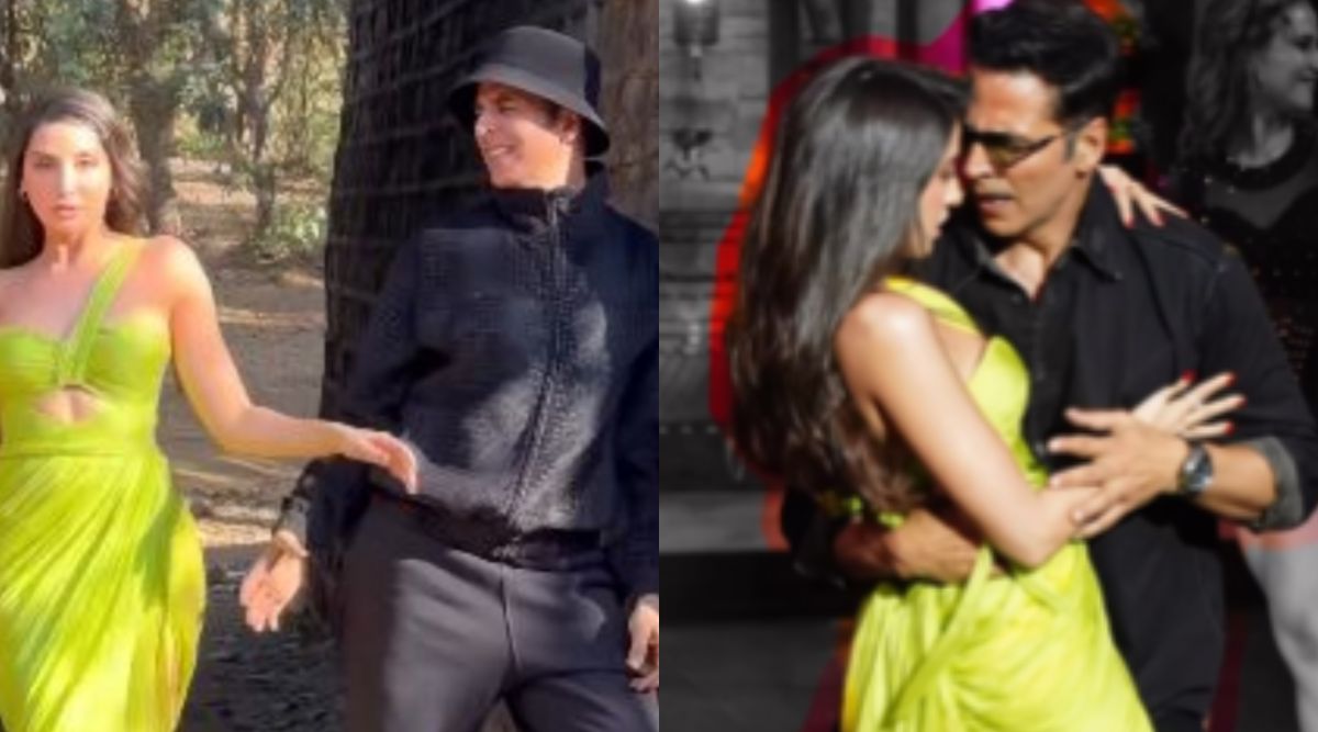 Akshay Kumar Aur Chudai Video - Akshay Kumar struggles to get out of his red lehenga as he dances with Nora  Fatehi on stage. Watch | Entertainment News,The Indian Express