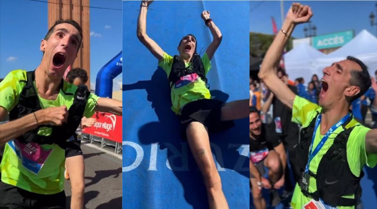 Alex Roca Maraton Alex Roca Campillo: The ‘first man in history with 76 pc disability to ...