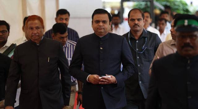 File photo of Maharashtra Assembly Speaker Rahul Narwekar. (Express photo by Amit Chakravarty)
Listen to this article