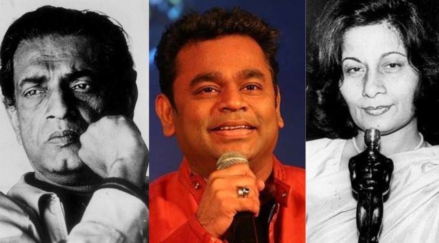 ar rahman, satyajit ray, bhanu
