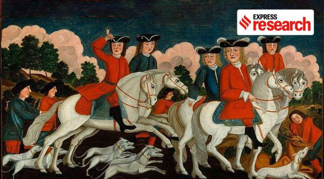 The hunt, reserved for dogs, horses and very rich men