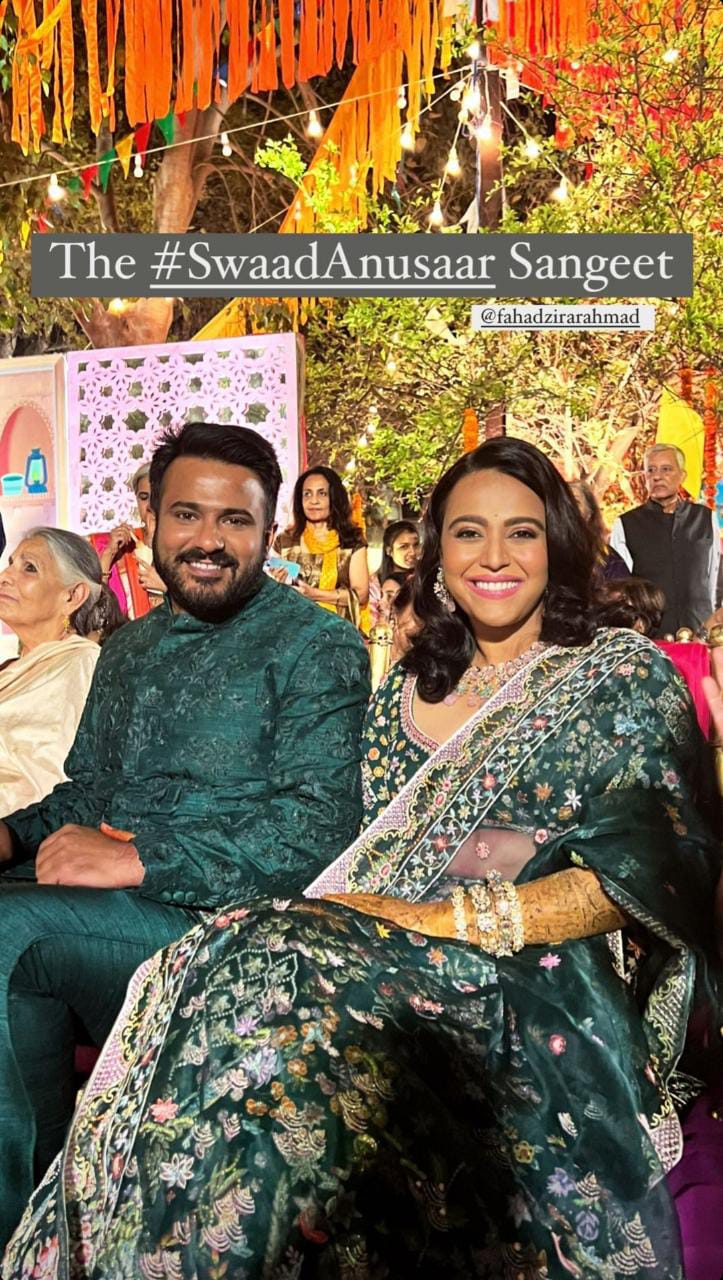 After ‘haldi That Turned Into Holi’, Swara Bhasker And Fahad Ahmad Have ...