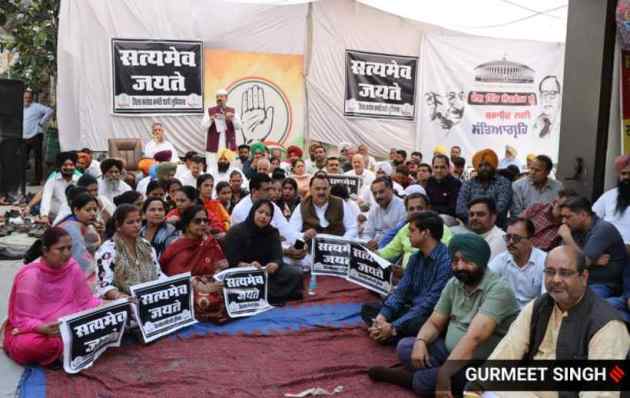 Congress satyagraha, rahul gandhi, rahul gandhi disqualification,
