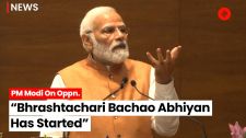 PM Narendra Modi Lashes Out At Opposition, Says “Bhrashtachari Politicians Uniting Against BJP”