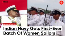 INS Chilka: Indian Navy Gets First-Ever Batch Of Women Sailors As 2,585 Agniveers Pass Out