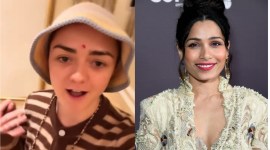 Maisie Williams, Freida Pinto