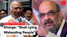 Congress President Mallikarjun Kharge Attacks Amit Shah; Says “HM Is Lying & Misguiding People”