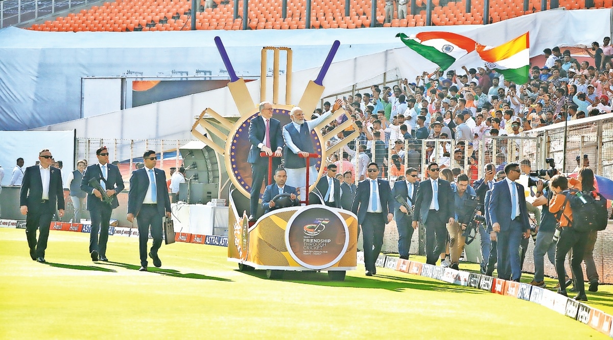 Modi Albanese India-Australia Ahmedabad