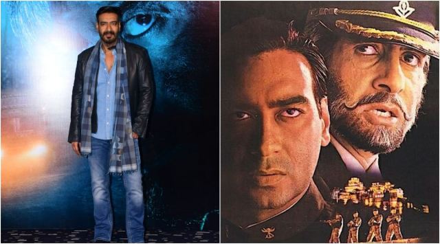ajay devgn from bholaa trailer launch and poster of major saab