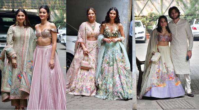Alanna Panday's engagement is taking place at Arbaaz Khan's residence.