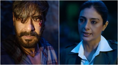 414px x 229px - Bholaa trailer: Ajay Devgn is back as an action star but it's Tabu who  packs the hardest punch | Bollywood News - The Indian Express