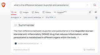brave summarizer browser ai search featured