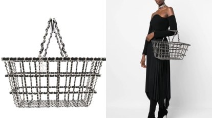Why A Chanel Shopping Basket Bag Costs $26650 USD pre-owned?