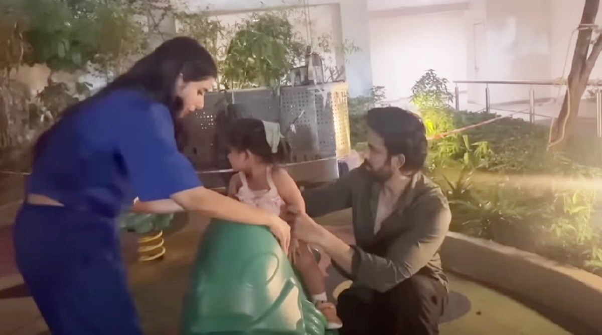 Charu Asopa and daughter Ziana spend happy times with Rajeev Sen, actor ...