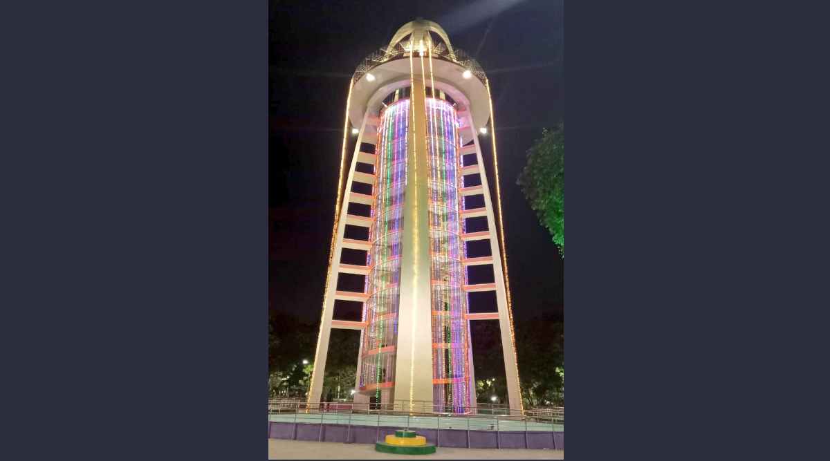 133-ft iconic tower at Chennai's Anna Nagar Park reopened to ...