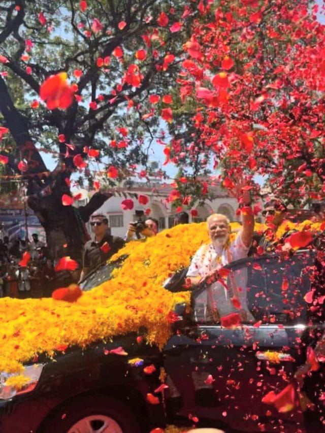 PM Modi holds mega roadshow, opens expressway in poll-bound Karnataka ...