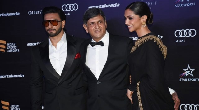 Ranveer Singh, Prakash Padukone, Deepika Padukone