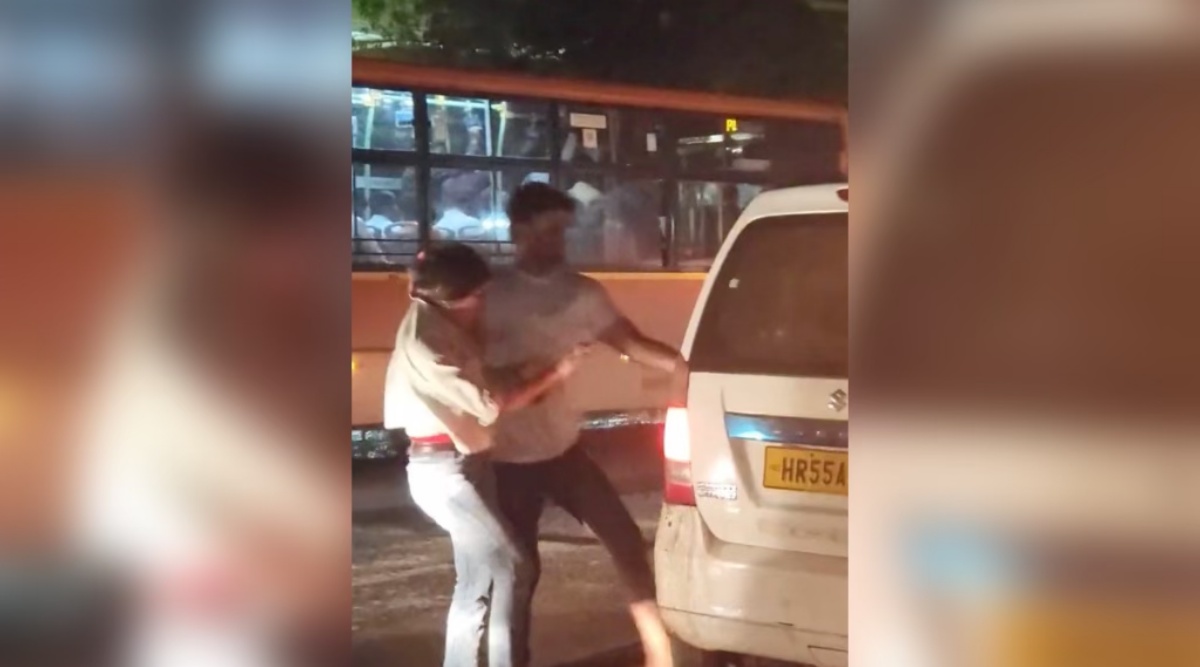 Woman seen being assaulted on busy Delhi road in viral video traced ...