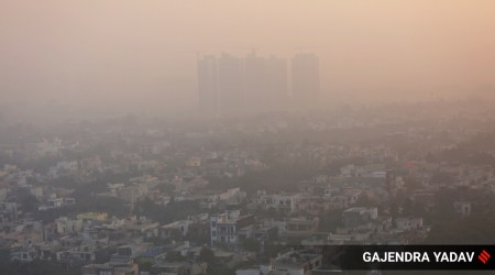 High level of pollution in delhi NCR