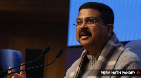 Odisha has 51,619 sq/km of forest cover, with a significant portion categorized as extremely fire-prone, very highly fire-prone, highly fire-prone, and moderately fire-prone, said Dharmendra Pradhan. (Express file photo by Prem Nath Pandey)