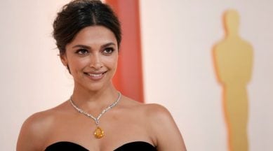 Deepika Padukone Arrives Dressed Head-To-Toe In Louis Vuitton For