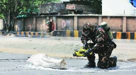 Gas leakage, Gas leakage Mock exercise, chlorine gas leakage mock exercise, NDRF, handigarh Administration, Indian express