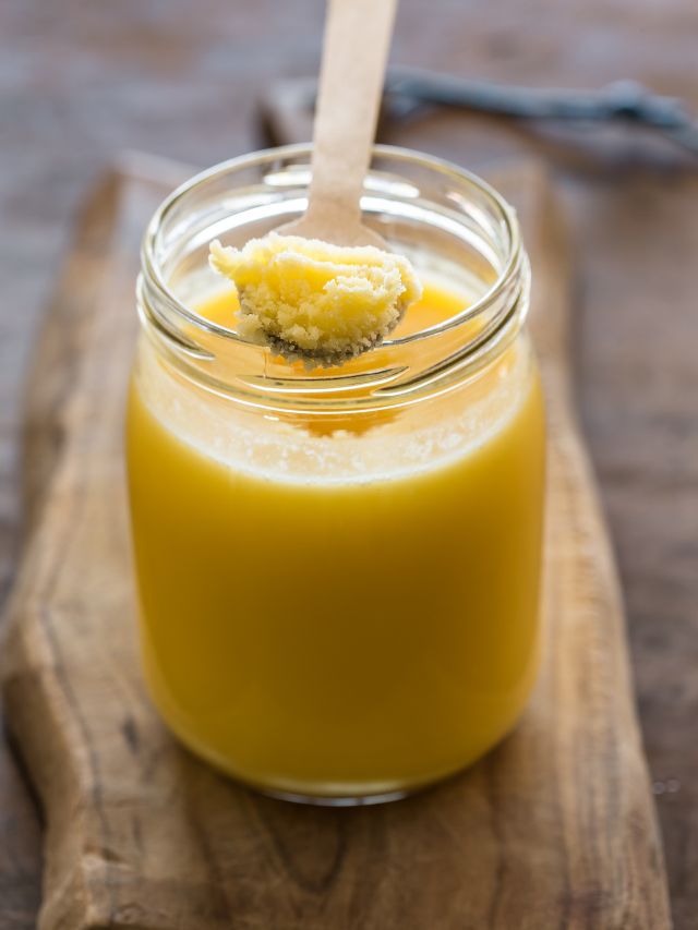 Solid Ghee Benefits of hot water and a spoon of ghee | The Indian Express