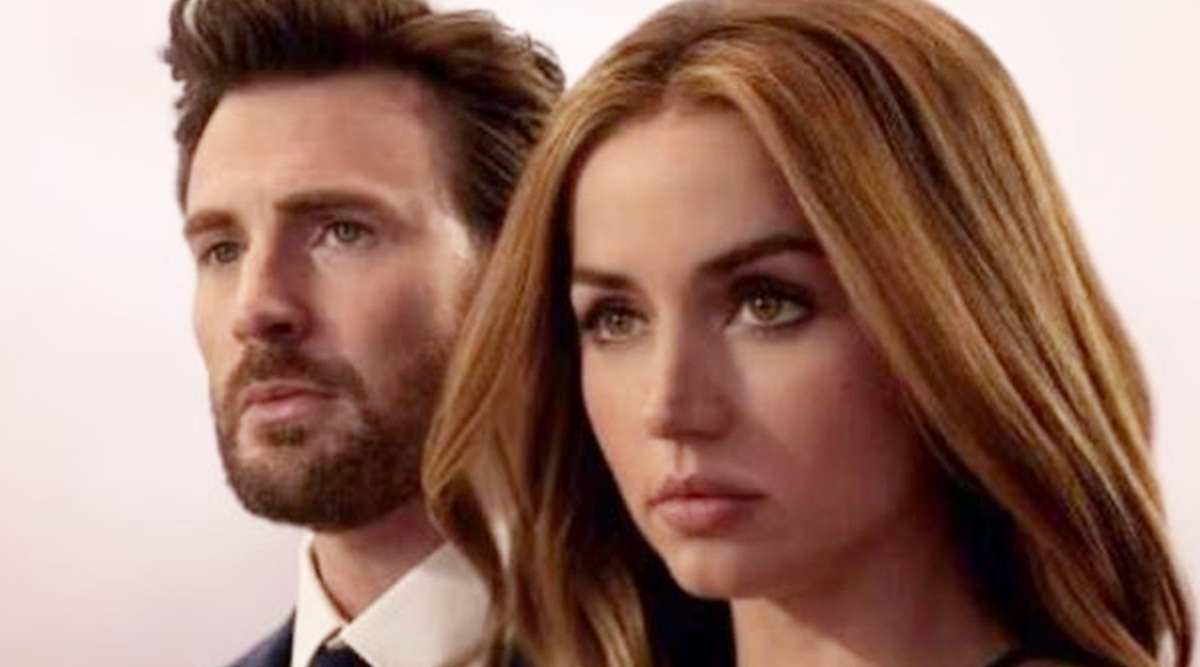 Ghosted trailer Chris Evans plays the unsuspecting boyfriend to Ana de