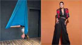 hina khan, hina khan yoga