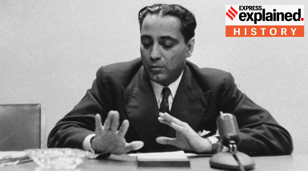 Physicist Homi J Bhabha. (Express Archives)