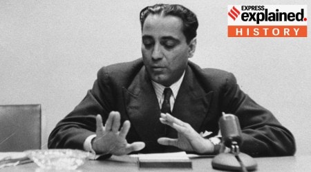Physicist Homi J Bhabha. (Express Archives)