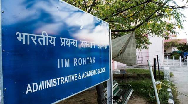 IIM Rohtak, Dheeraj Sharma, IIM Rohtak director unfit, IIM Rohtak director ineligible, Ministry of Education, Indian Express, India news, current affairs