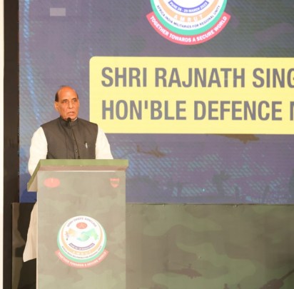 rajnath singh, india africa army chief conclave, indian express