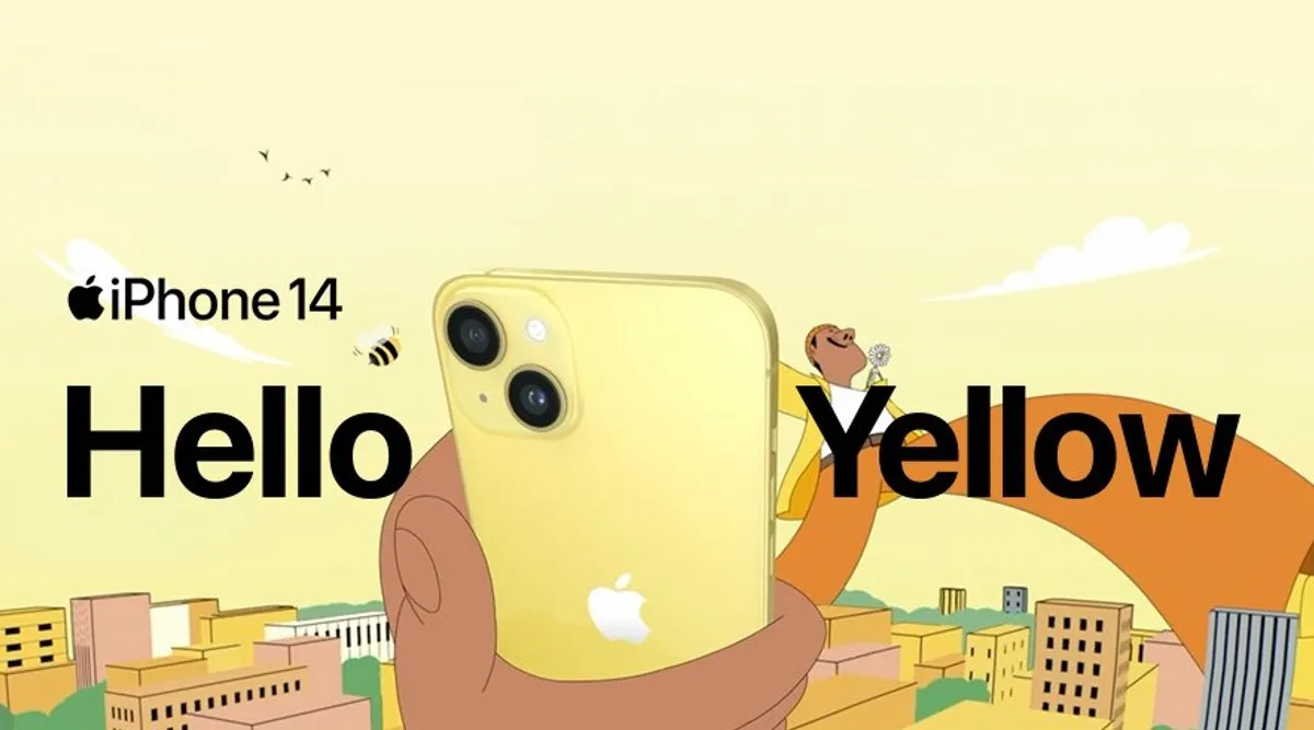 iphone 5c yellow unboxing